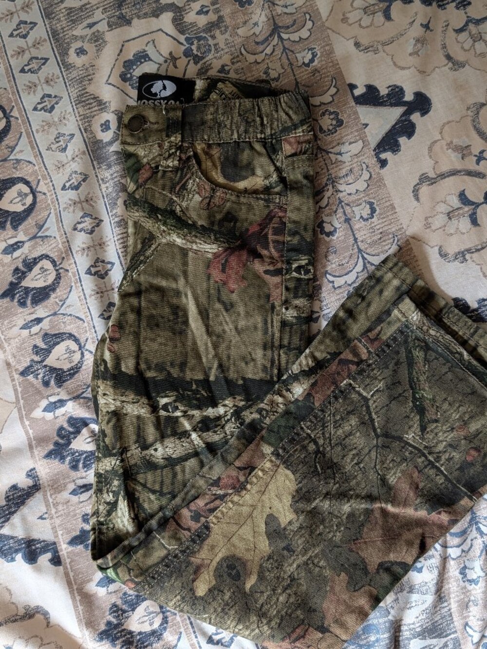 Mossy Oak Break-Up Infinity Camo Pants Kids Size Medium M Pristine